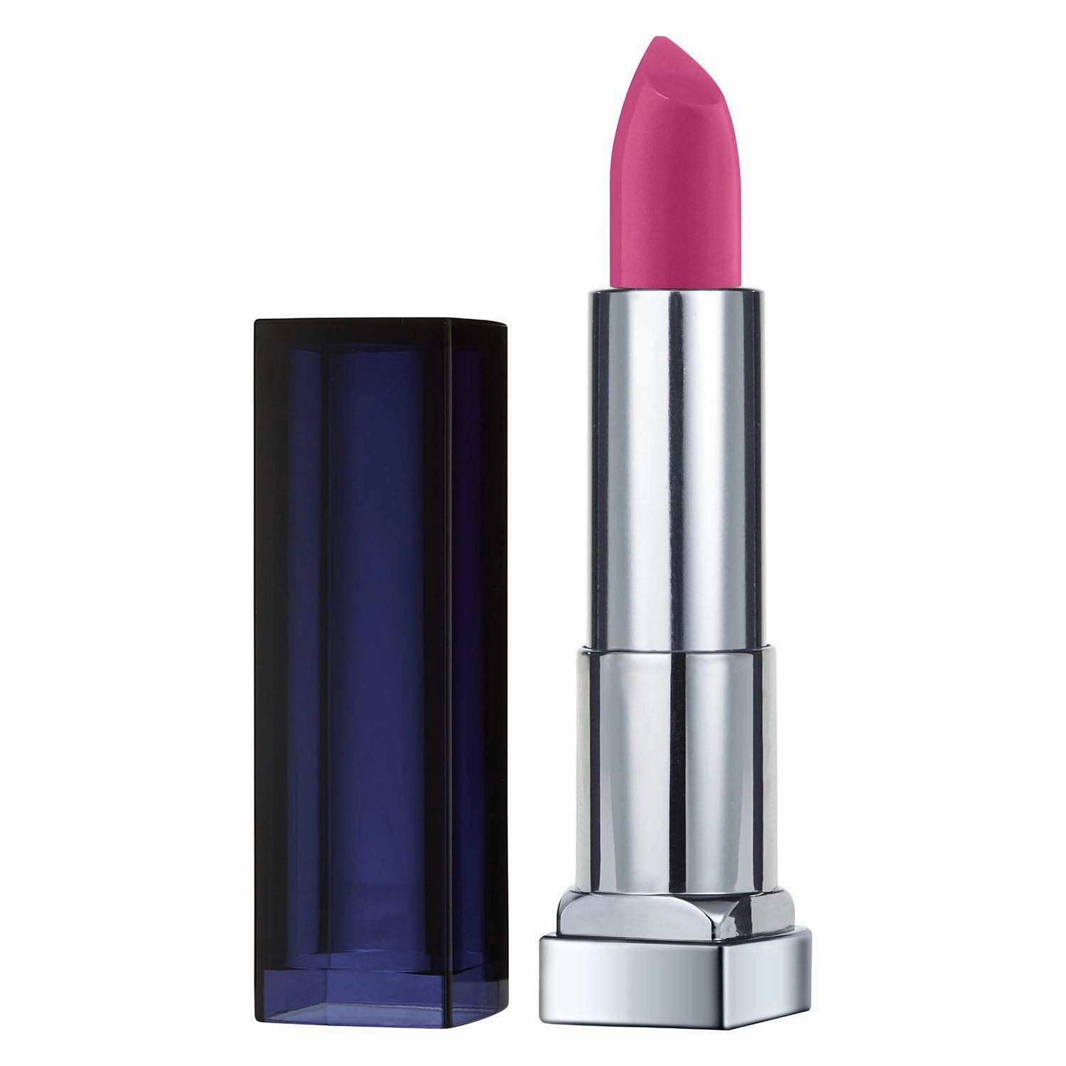 Maybelline New York Color Sensational Pink Lipstick Matte Lipstick, Fiery Fuchsia, 0.15 Ounce, Pack of 1