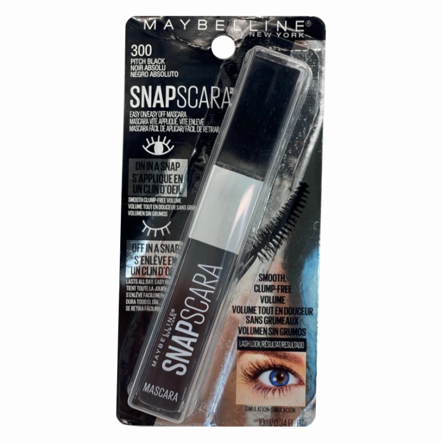 Maybelline Snapscara Washable Mascara - 300 Pitch Black