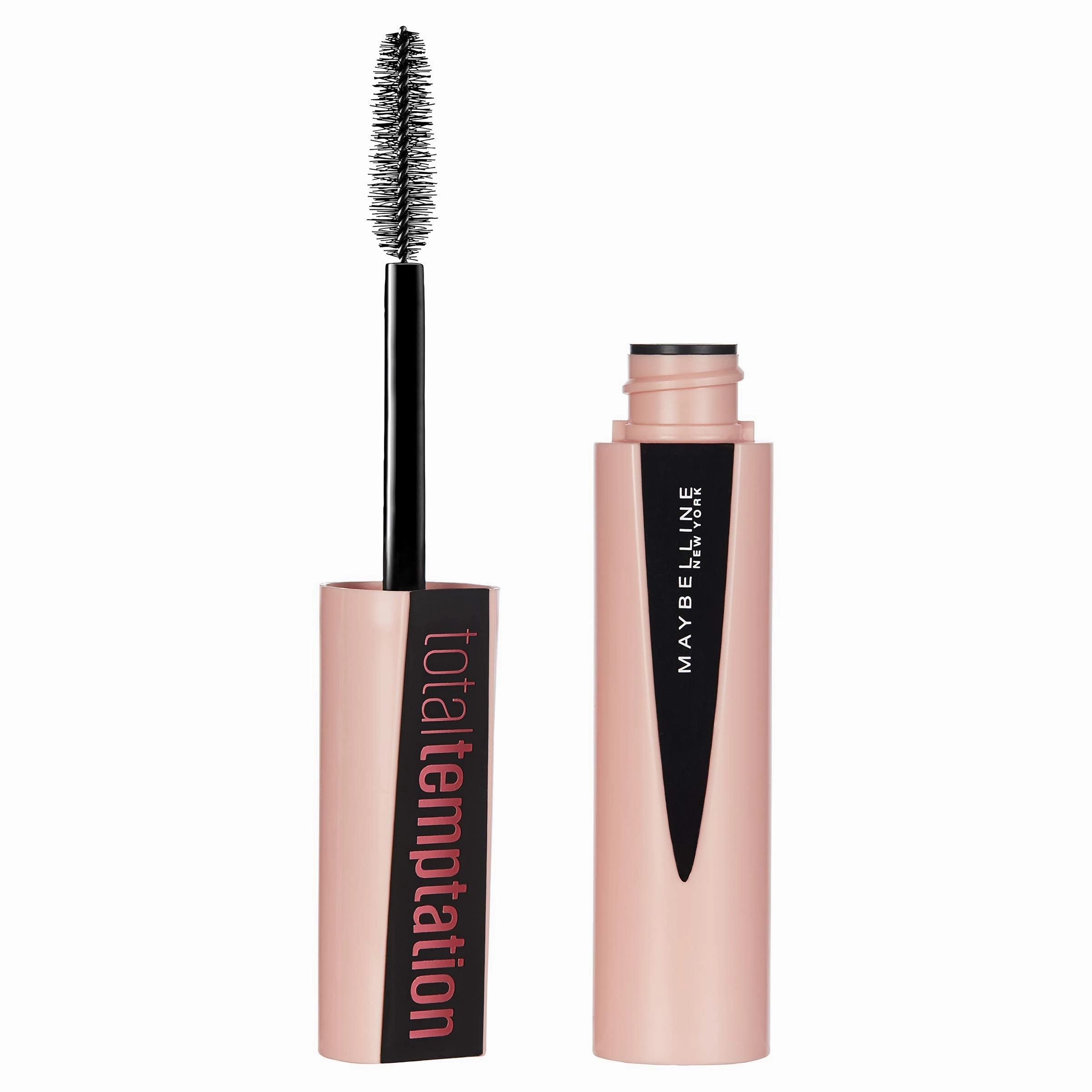 Maybelline Total Temptation Mascara Blackest Black 601 (Made in Usa)