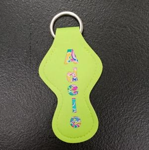 Multiple Colors Neoprene Lipbalm Holder Blank
