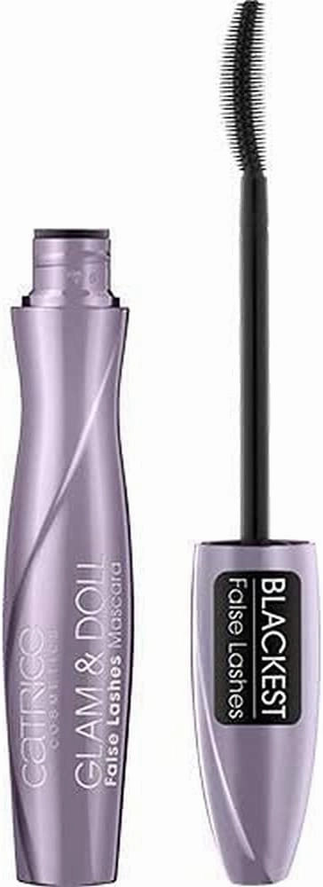 New Catrice | Glam & Doll False Lashes Mascara - Volume Boosting Formula | Vegan | 010 Black! Offers a stunning doll eye finish