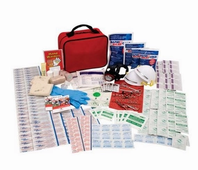 New First Aid Essential Mega Pack in tri-fold bag! Super handy to have on hand! Has all you will ever need!