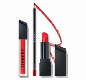 OUT & A POUT FIERY RED LIP TRIO