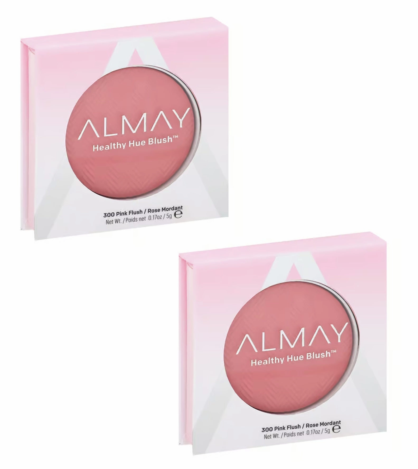 Pack of 2 Almay Healthy Hue Blush, Pink Flush 300