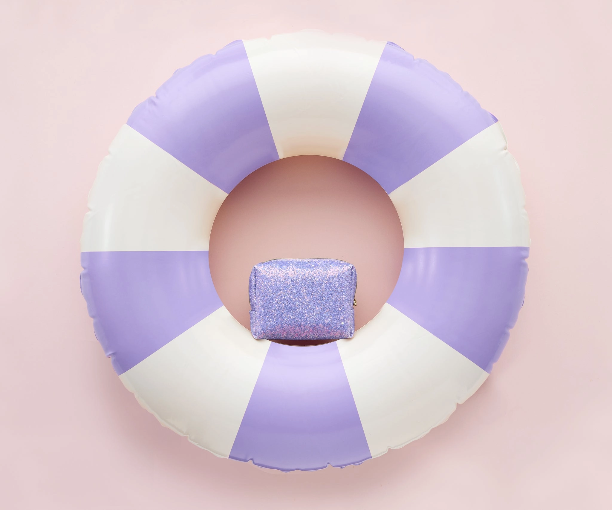 Periwinkle Glitter Shemergency Kit