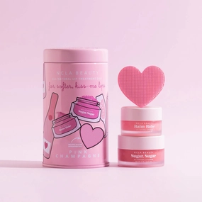 Pink Champagne Lip Care Set   Lip Scrubber