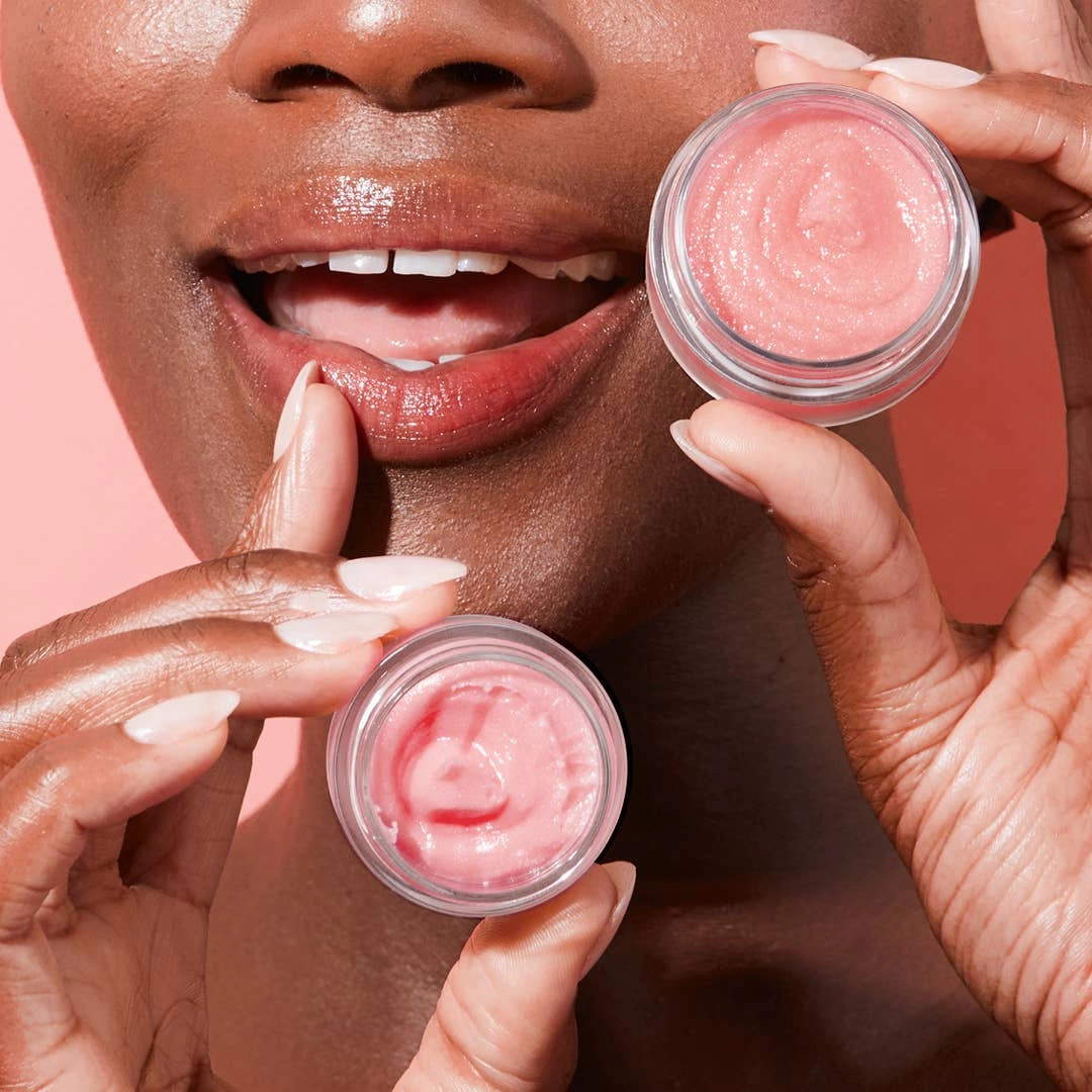 Pink Champagne Lip Care Set   Lip Scrubber