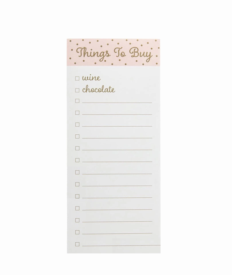 PINK THINGS TO BUY LIST