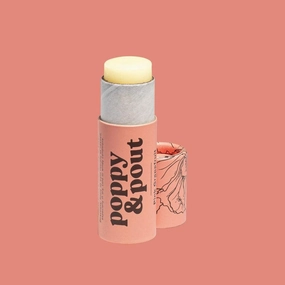 Poppy & Pout Lip Balm - Pink Grapefruit