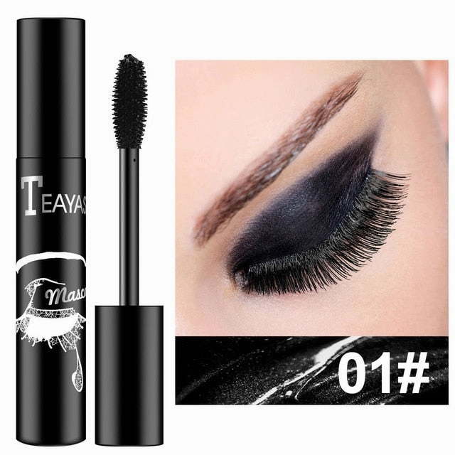 Professional 7 Colors Mascara Waterproof Fast Dry Eyelashes Curling Lengthening Makeup Eye Lashes Mascara Party Use TSLM1