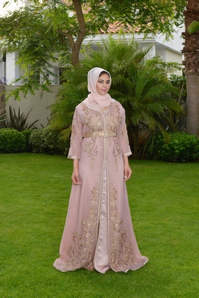 Rent Blush Pink Kaftan