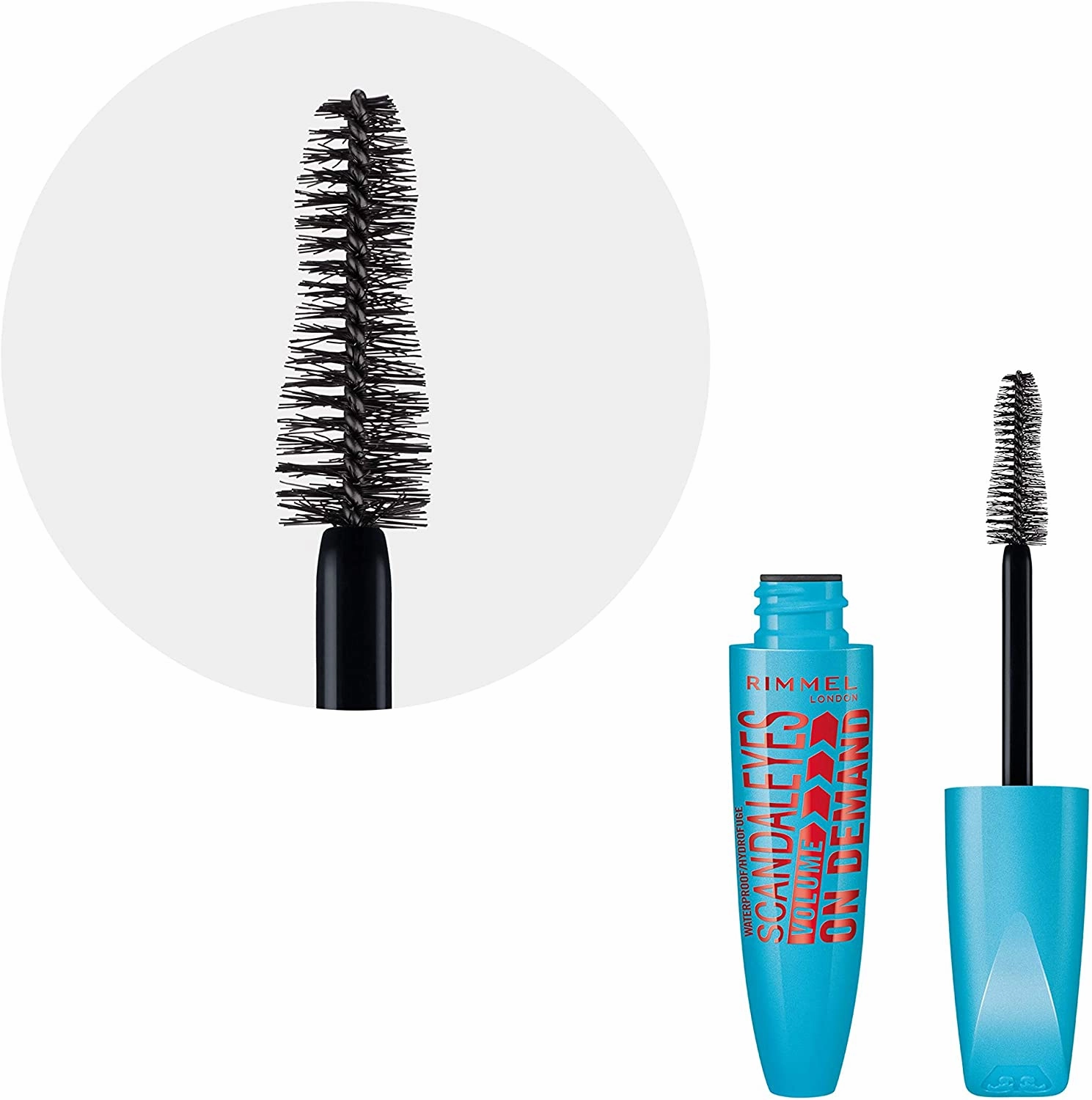 Rimmel Scandaleyes Waterproof Mascara, Black, 12ml