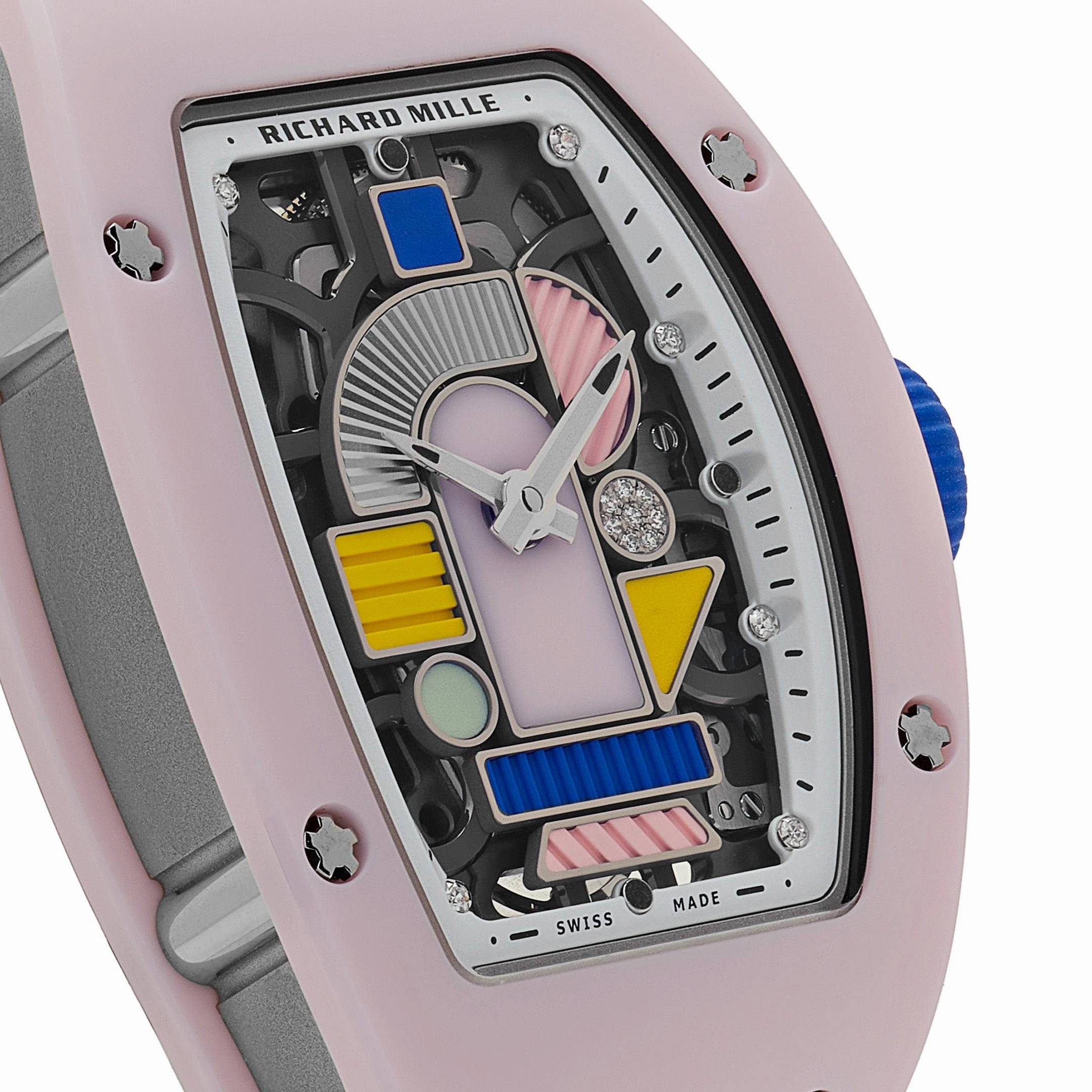 RM-Luxury-Watches LF 07-01 'Ladies' Coloured Ceramics Blush Pink Limited Edition