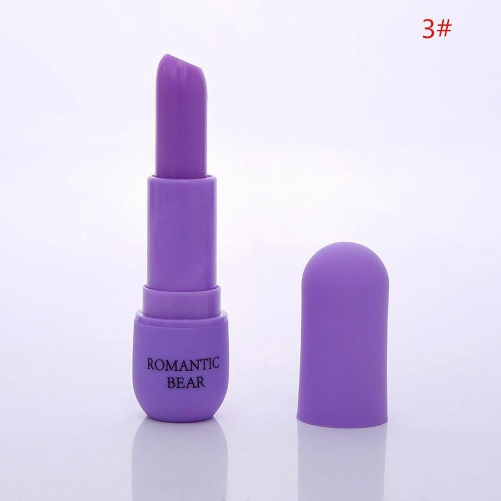 ROMANTIC BEAR - 10 Pcs New 6Colors Tube Moisturizer Makeup Lip Balm,Soft Labial Glair,Sweet Tast Lipbalm,Cosmetics Lip Color,Lipstick,Lip Stain ,Lips