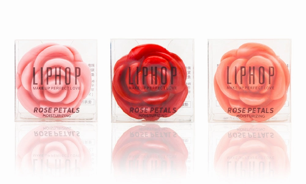 Rose Moisturizing Lip balm with Mini Mirror