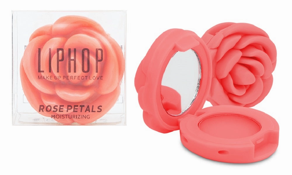 Rose Moisturizing Lip balm with Mini Mirror