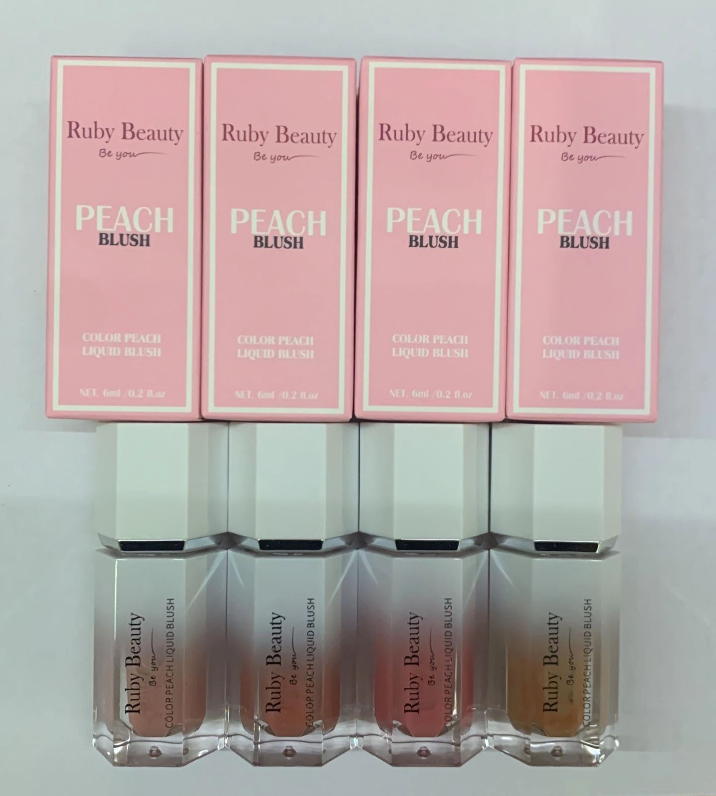 Ruby beauty liquid peach blush Rb-253