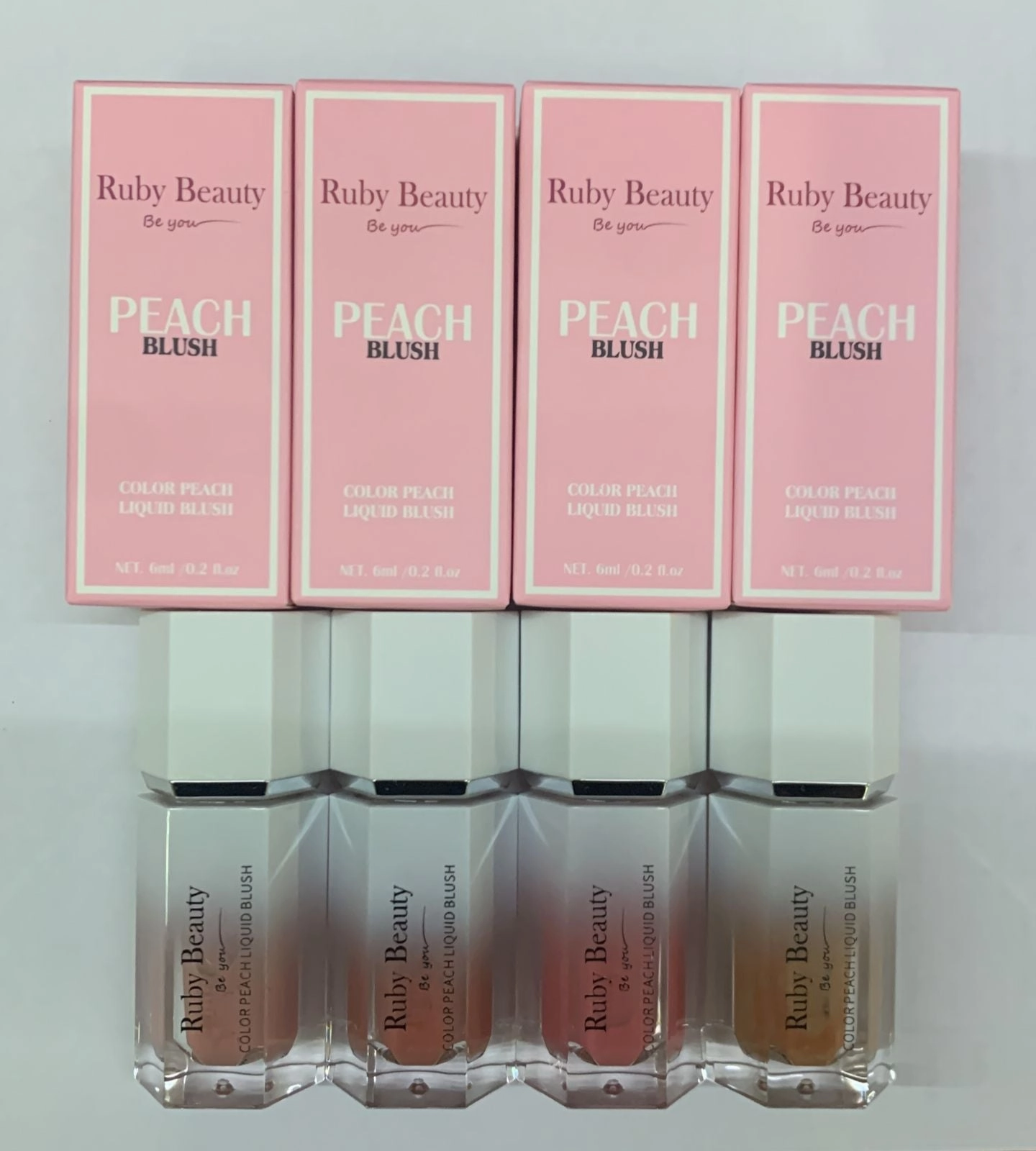 Ruby beauty liquid peach blush Rb-253