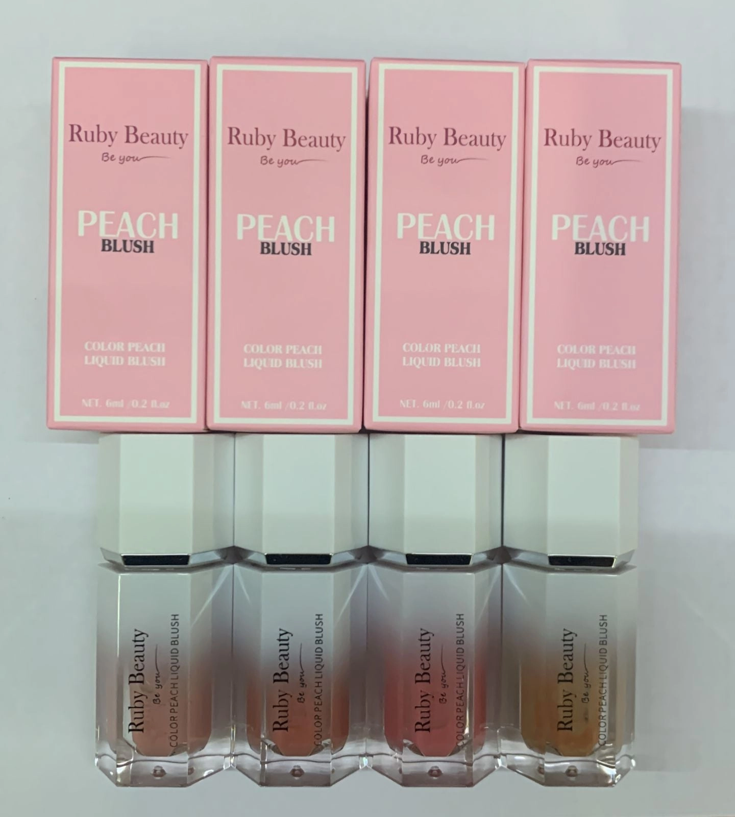 Ruby beauty liquid peach blush Rb-253
