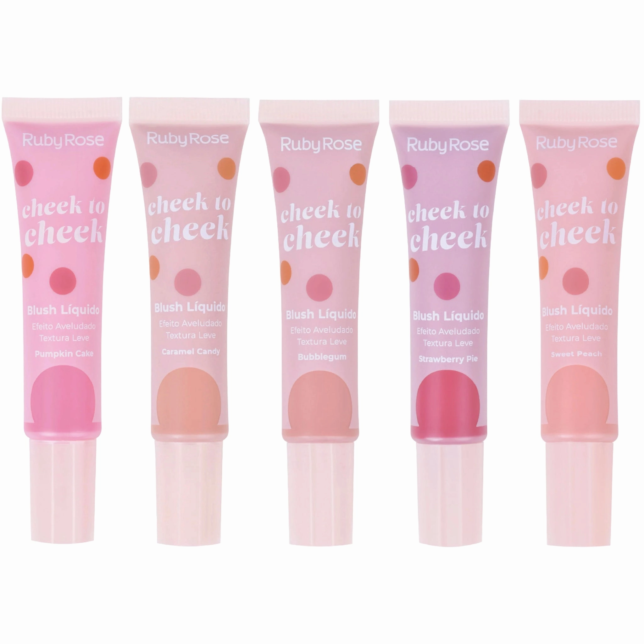 Ruby Rose Cheek To Cheek Liquid Blush - Wholesale Display 12 Units (HB-6116)