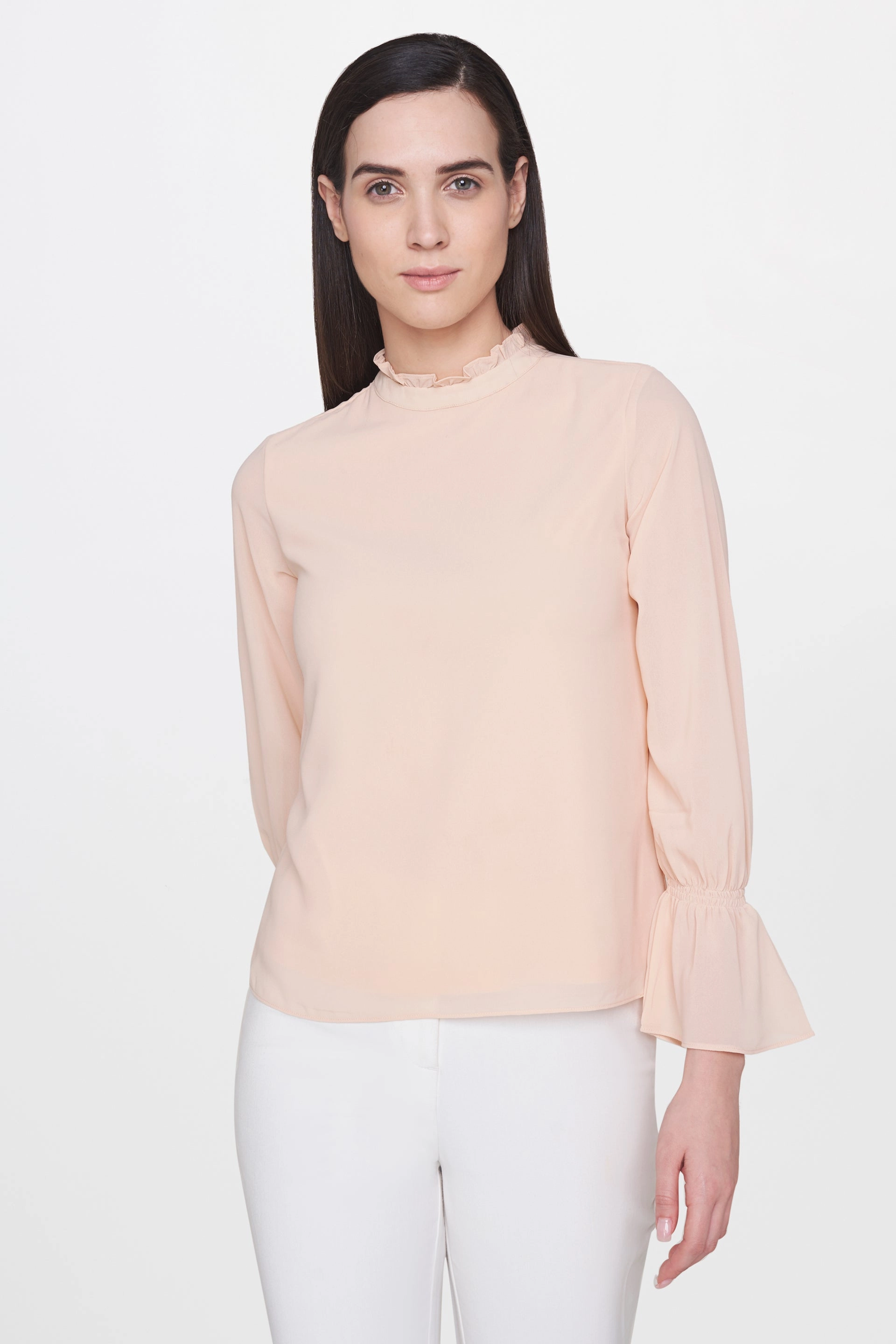 Ruffle On-demand shipping Peach Exclusive savings Top