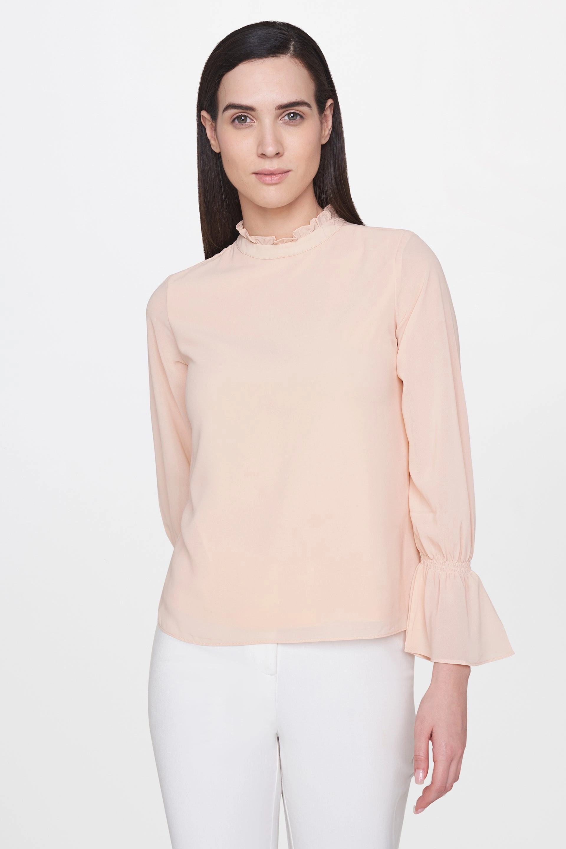 Ruffle On-demand shipping Peach Exclusive savings Top