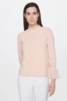 Ruffle On-demand shipping Peach Exclusive savings Top