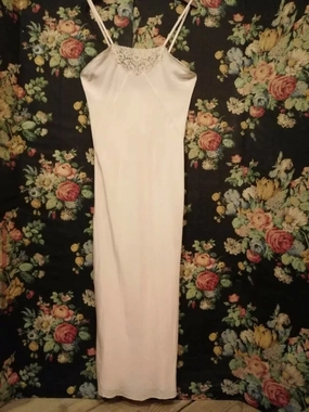 Sexy 40's/50's Blush Pink Bias Cut Silk Slip