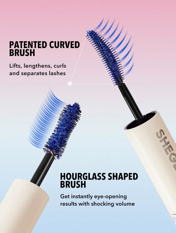 Sheglam All-In-One Volume & Length Mascara-Waterproof Blue