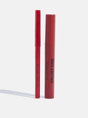 Studiowest Ruby Rush Velvet Kiss Lipstick and Lip Liner Kit