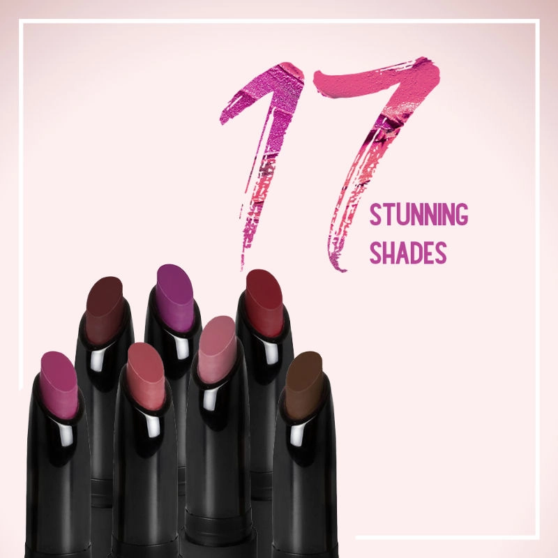 SUGAR Matte Attack Transferproof Lipstick - 03 The Grandberries (Dark Berry) (2g)
