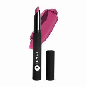 SUGAR Matte Attack Transferproof Lipstick - 12 The Pinks (Cotton Candy/Bubblegum Pink) (2gm)