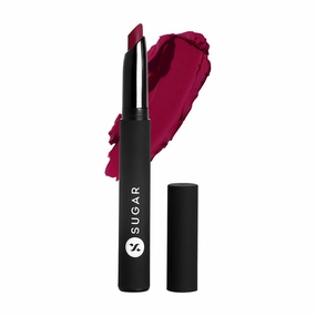 SUGAR Matte Attack Transferproof Lipstick - 17 Grateful Red (Bluish Red/Cool-Toned Red) (2gm)