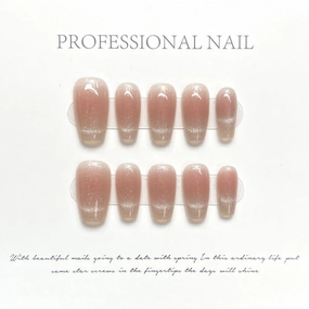 Sunlit Peach Glow – Dazzling Blush with Glittering Brilliance