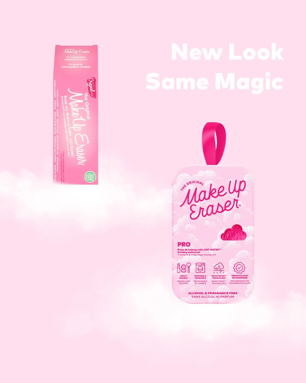 The Original MakeUp Eraser PRO, Effortlessly Remove All Makeup Using Only Water, Including Waterproof Mascara, Eyeliner, Foundation, Lipstick, Sunscreen