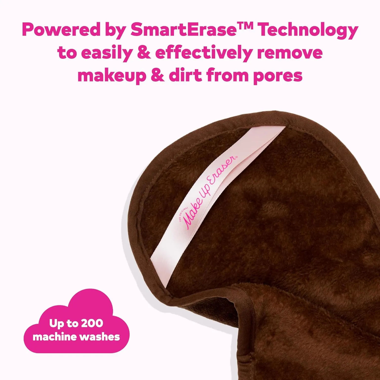 The Original MakeUp Eraser PRO, Effortlessly Remove All Makeup Using Only Water, Including Waterproof Mascara, Eyeliner, Foundation, Lipstick, Sunscreen