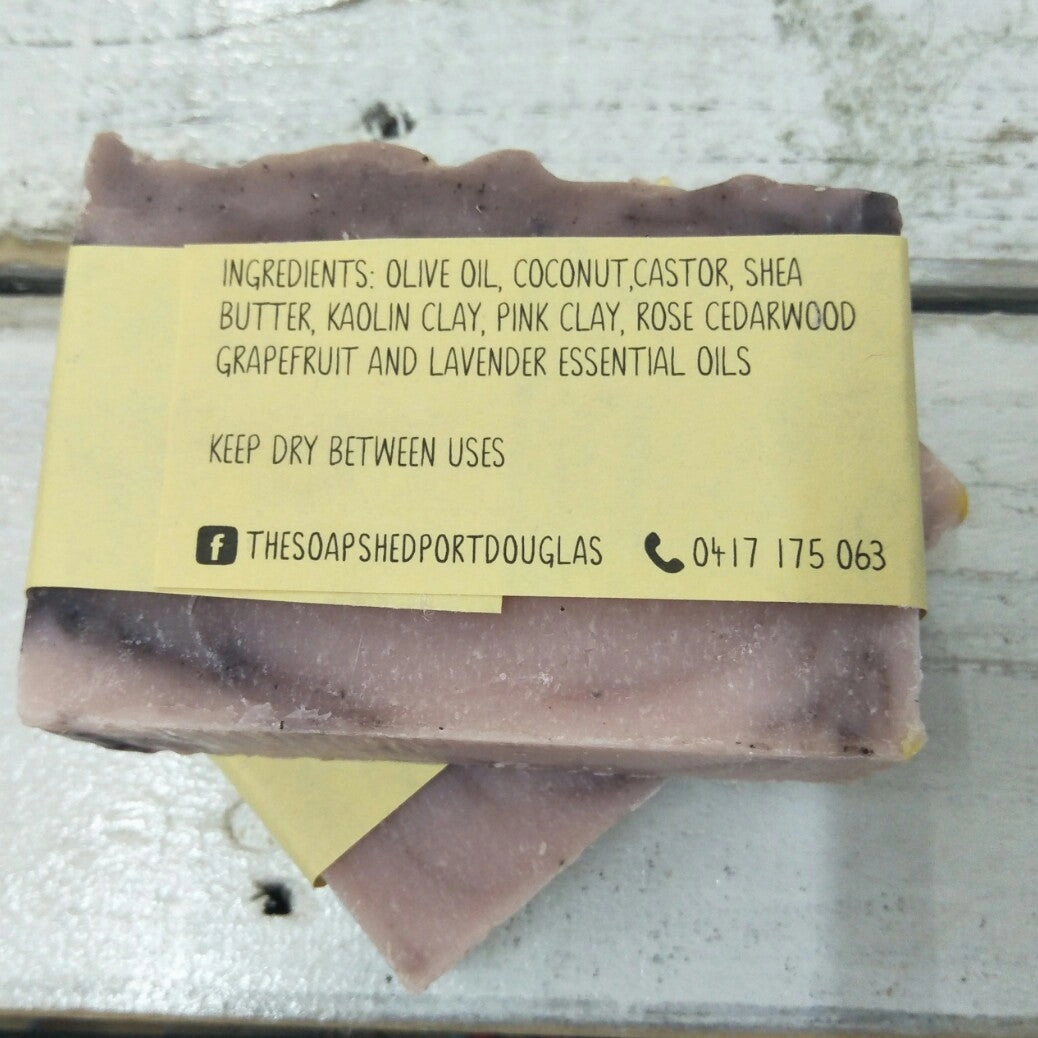 The Soap Shed - Lavender Rose Soap Bar