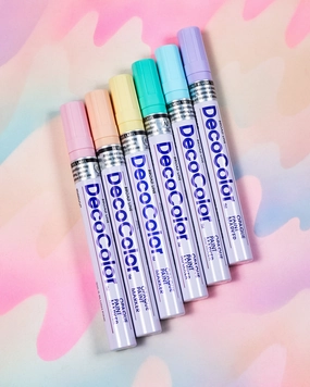 Touch Palette Paint Pen Set of 6 - Pastel