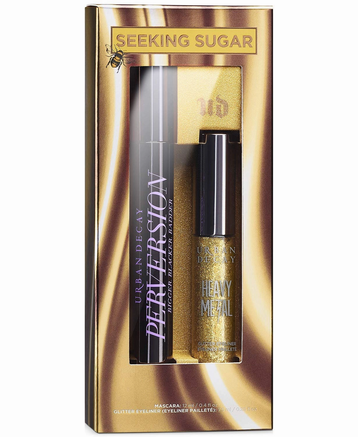 Urban Decay Seeking Sugar Full Size Perversion Mascara & Heavy Metal Glitter Liner Set