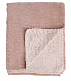 Velvet Blush Throw