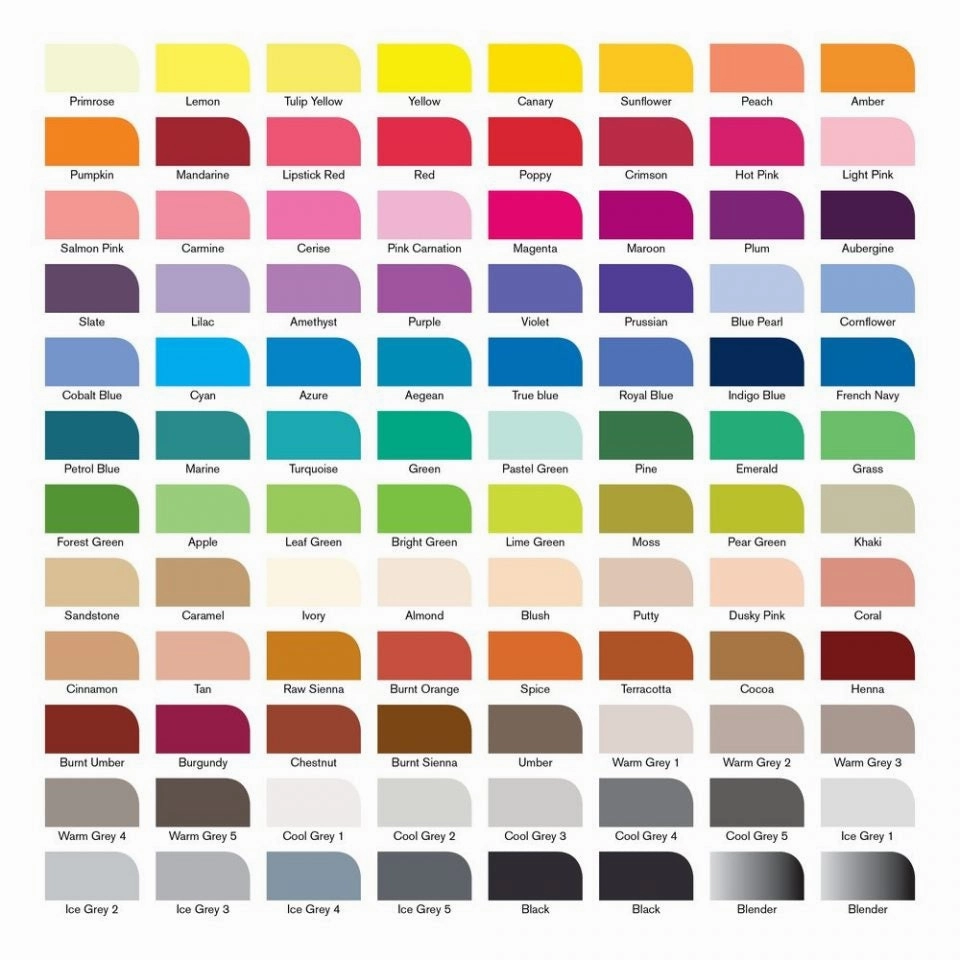 Winsor & Newton Promarker 96 Extended Collection, With Storage Box