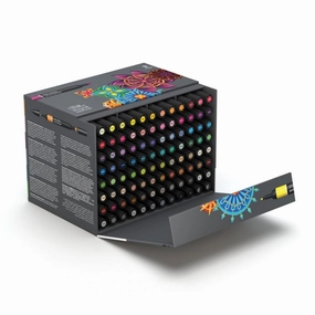 Winsor & Newton Promarker 96 Extended Collection, With Storage Box